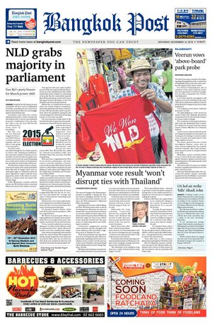 Bangkok Post วันเสาร์ที่ 14 พฤศจิกายน พ.ศ.2558