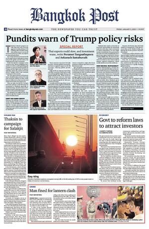 Bangkok Post วันศุกร์ที่ 3 มกราคม พ.ศ.2568