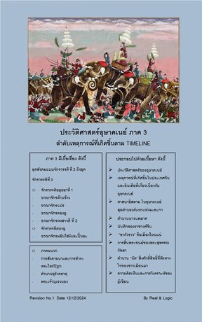 ประวัติศาสตร์อุษาคเนย์ ภาค 3 ลำดับเหตุการณ์ที่เกิดขึ้นตาม Timeline