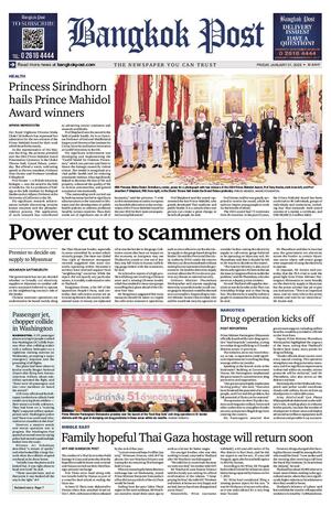 Bangkok Post วันศุกร์ที่ 31 มกราคม พ.ศ.2568