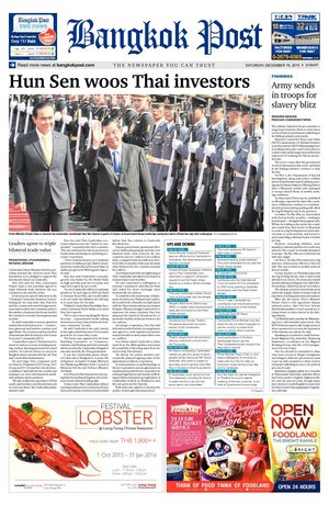 Bangkok Post วันเสาร์ที่ 19 ธันวาคม พ.ศ.2558