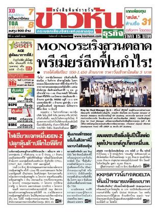 ข่าวหุ้น วันอังคารที่ 11 มีนาคม พ.ศ.2568