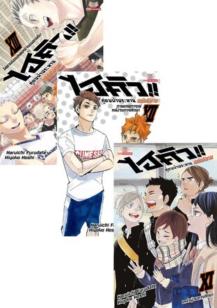 SET HAIKYU ไฮคิว คู่ตบฟ้าประทาน (ฉบับนิยาย) เล่ม 1-13 (จบ)