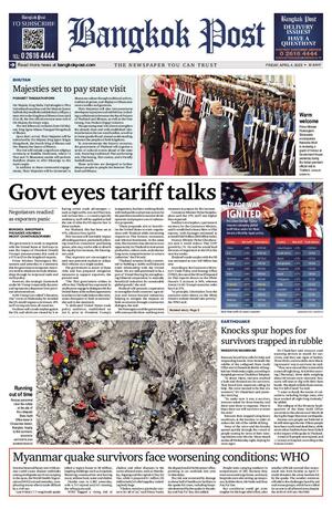 Bangkok Post วันศุกร์ที่ 4 เมษายน พ.ศ.2568