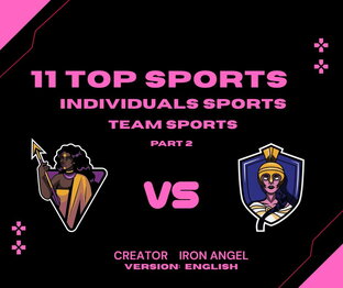 11 TOP SPORT INDIVIDUAL AND TEAM SPORT PART 2 BY IRON ANGEL