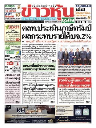 ข่าวหุ้น วันพฤหัสบดีที่ 10 เมษายน พ.ศ.2568