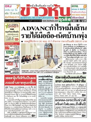 ข่าวหุ้น วันพุธที่ 7 พฤษภาคม พ.ศ.2568