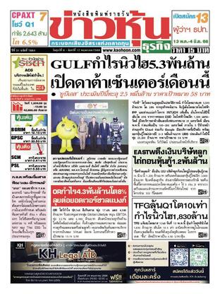 ข่าวหุ้น วันศุกร์ที่ 9 พฤษภาคม พ.ศ.2568