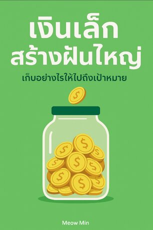 เงินเล็กสร้างฝันใหญ่ เก็บเงินอย่างไรให้ไปถึงเป้าหมาย