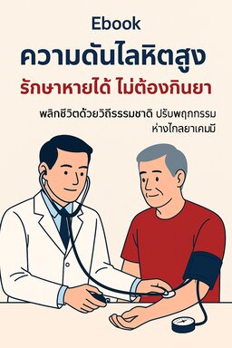 ความดันโลหิตสูงรักษาหายได้ไม่ต้องกินยา