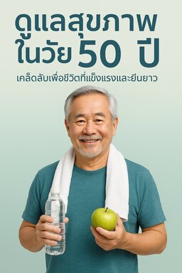 ดูแลสุขภาพในวัย 50 ปี