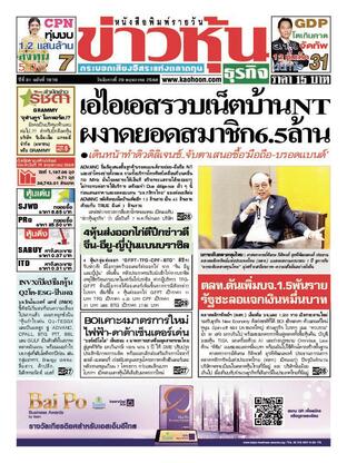 ข่าวหุ้น วันอังคารที่ 20 พฤษภาคม พ.ศ.2568