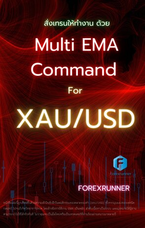 สั่งเทรนให้ทำงานด้วย Multi EMA  Command For  XAU/USD