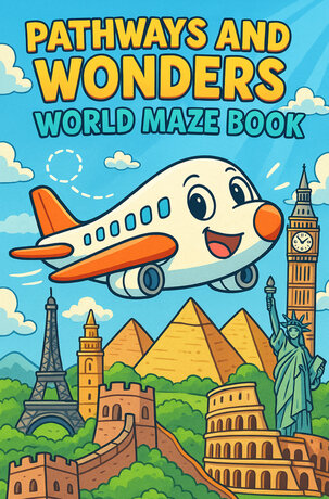 Pathways and wonders world maze book