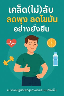 เคล็ด(ไม่ลับ)ลดพุงลดไขมันอย่างยั่งยืน