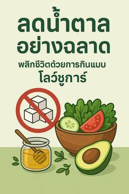 ลดน้ำตาลอย่างฉลาด พลิกชีวิตด้วยการกินแบบโลว์ชูการ์