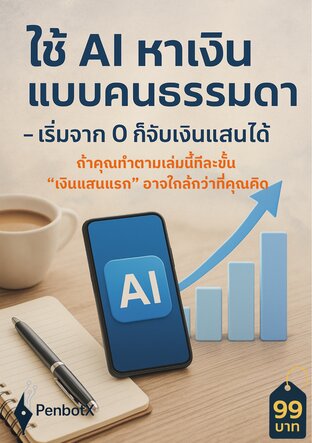 ใช้ AI หาเงินแบบคนธรรมดา เริ่มจาก 0 ก็จับเงินแสนได้