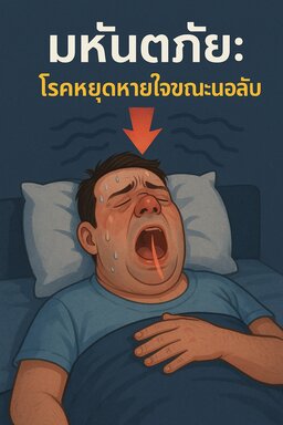 โรคหยุดหายใจขณะนอนหลับ