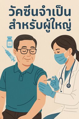 วัคซีนจำเป็นสำหรับผู้ใหญ่