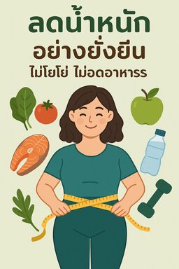 ลดน้ำหนักอย่างยั่งยืน ไม่โยโย่ ไม่อดอาหาร
