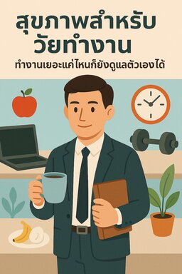 สุขภาพสำหรับวัยทำงาน ทำงานเยอะแค่ไหนก็ยังดูแลตัวเองได้