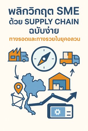 พลิกวิกฤต SME ด้วย Supply Chain ฉบับง่าย- ทางรอดและทางรวยในยุคอลวน