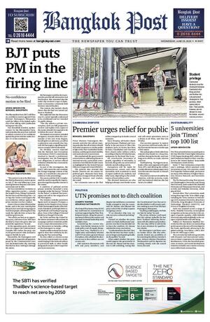 Bangkok Post วันพุธที่ 25 มิถุนายน พ.ศ.2568
