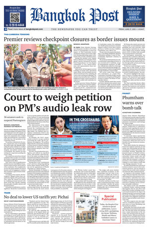 Bangkok Post วันศุกร์ที่ 27 มิถุนายน พ.ศ.2568