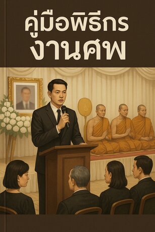 คู่มือพิธีกรงานศพ ฉบับปฏิบัติงาน