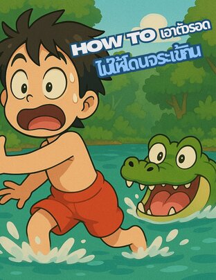 How to เอาตัวรอดไม่ให้โดนจระเข้กิน