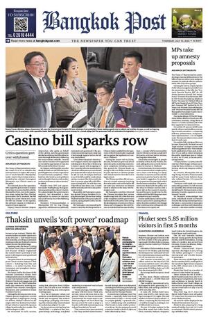 Bangkok Post วันพฤหัสบดีที่ 10 กรกฎาคม พ.ศ.2568