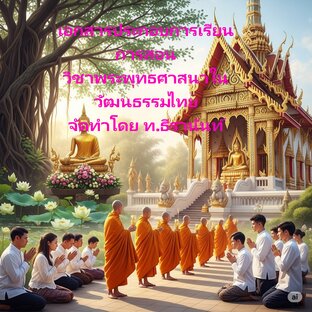 เอกสารประกอบการเรียนการสอน วิชาพระพุทธศาสนาในวัฒนธรรมไทย (Introduction to Buddhism in Thai Culture)