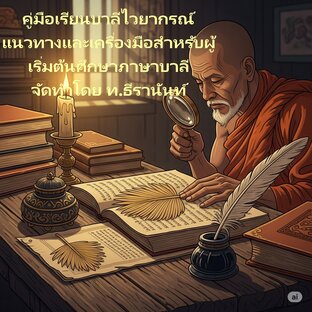 คู่มือเรียนบาลีไวยากรณ์ แนวทางและเครื่องมือสำหรับผู้เริ่มต้นศึกษาภาษาบาลี