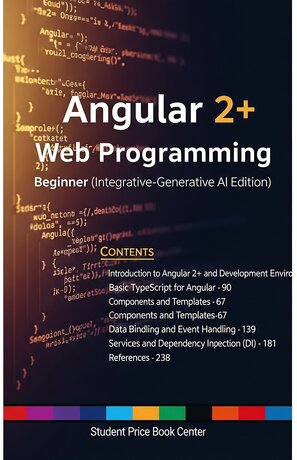 Angular 2+ Web Programming: Beginner