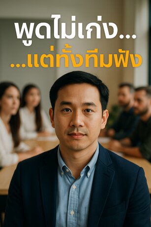พูดไม่เก่ง...แต่ทั้งทีมฟัง