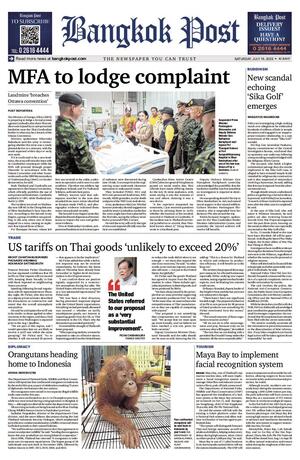Bangkok Post วันเสาร์ที่ 19 กรกฎาคม พ.ศ.2568