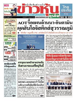 ข่าวหุ้น วันจันทร์ที่ 21 กรกฎาคม พ.ศ.2568