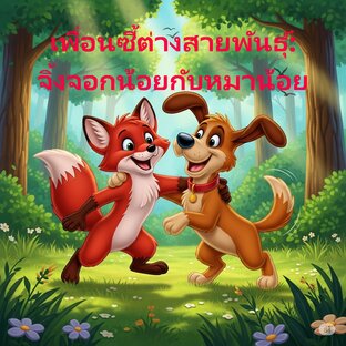 เพื่อนซี้ต่างสายพันธุ์: จิ้งจอกน้อยกับหมาน้อย