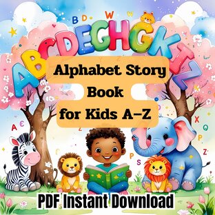 Alphabet Story Book for Kids A–Z : Fun ABC Learning with Short Stories