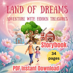 Storybook Land of Dreams: A Fantasy Storybook for Kids
