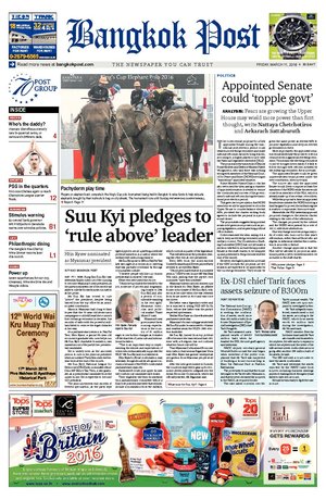 Bangkok Post วันศุกร์ที่ 11 มีนาคม พ.ศ.2559