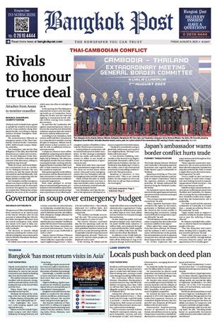 Bangkok Post วันศุกร์ที่ 8 สิงหาคม พ.ศ.2568