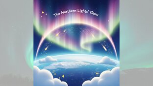 The Northern Lights' Glow