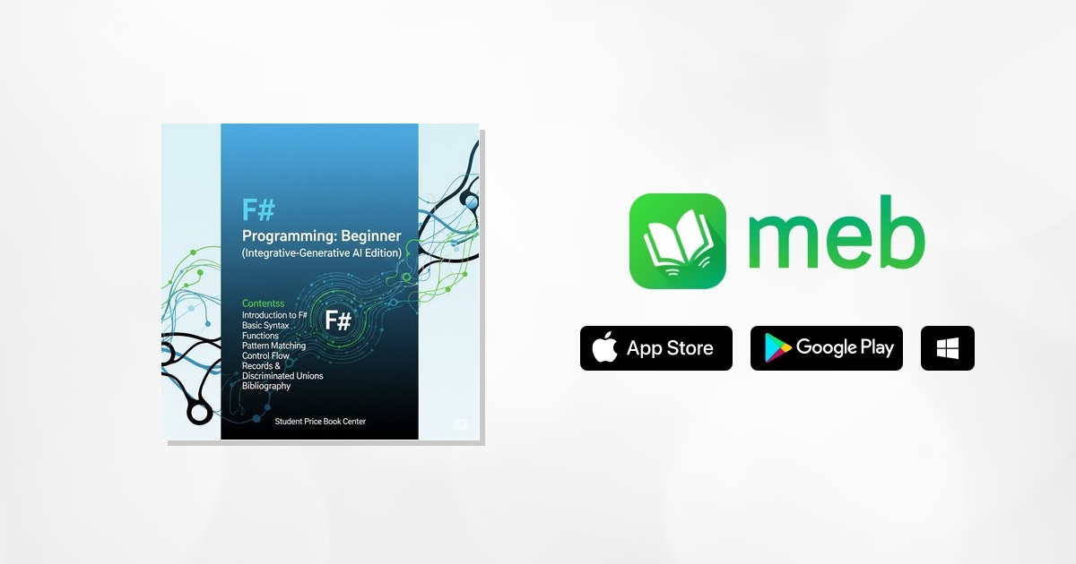 F# Programming: Beginner:: e-book หนังสือ โดย ศูนย์หนังสือราคานักเรียน
