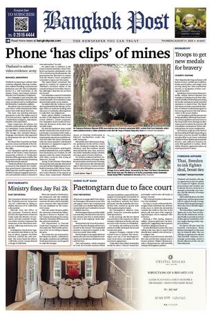 Bangkok Post วันพฤหัสบดีที่ 21 สิงหาคม พ.ศ.2568