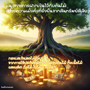 แนวทางการฝากเงินไว้กับต้นไม้: สร้างความมั่งคั่งที่ยั่งยืนจากสินทรัพย์สีเขียว