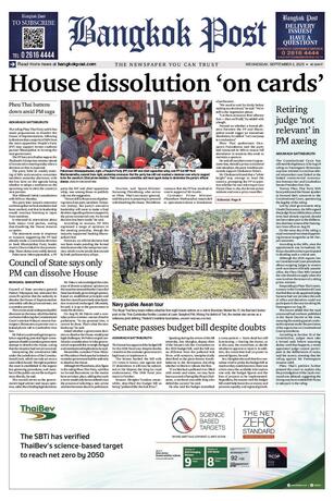 Bangkok Post วันพุธที่ 3 กันยายน พ.ศ.2568