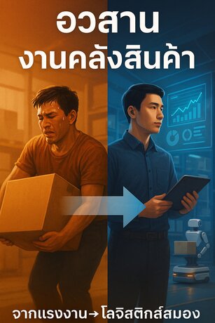 อวสานงานคลังสินค้า  จากแรงงาน สู่  โลจิสติกส์สมอง