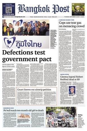 Bangkok Post วันพฤหัสบดีที่ 18 กันยายน พ.ศ.2568:: e-book หนังสือพิมพ์ ...