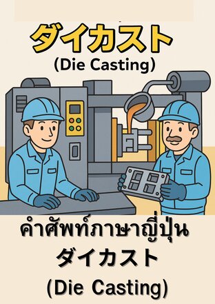 คำศัพท์ภาษาญี่ปุ่นเกี่ยวกับ ダイカスト (Die Casting)
